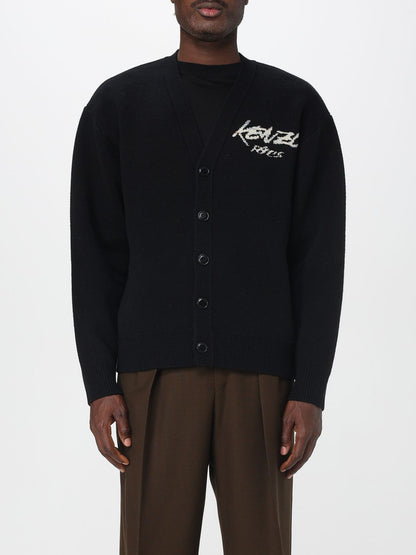 Kenzo Cardigan Men Black