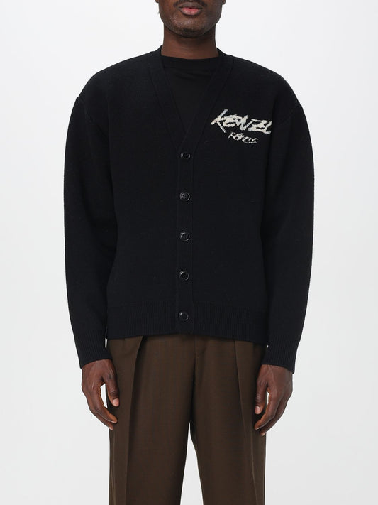 Kenzo Cardigan Men Black