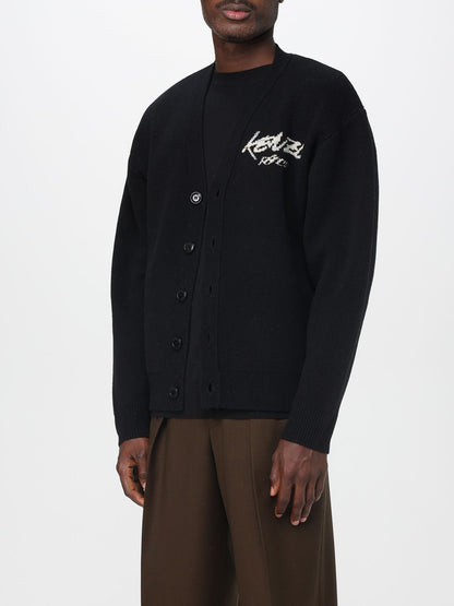 Kenzo Cardigan Men Black