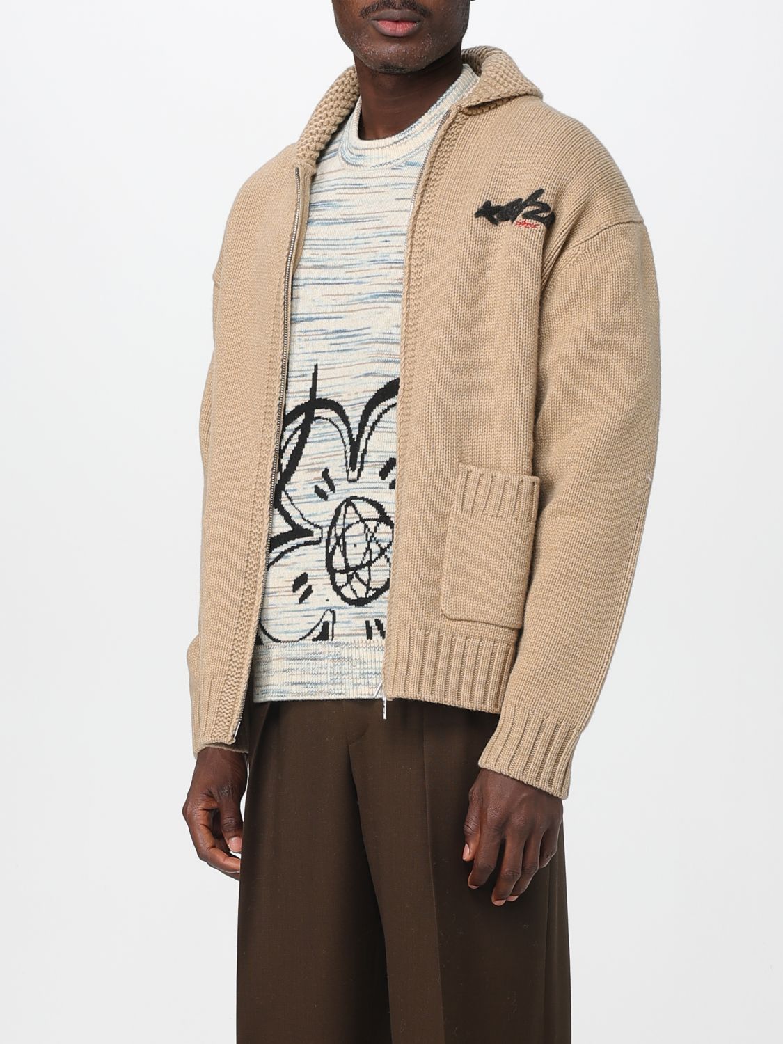 Kenzo Sweater Men Beige
