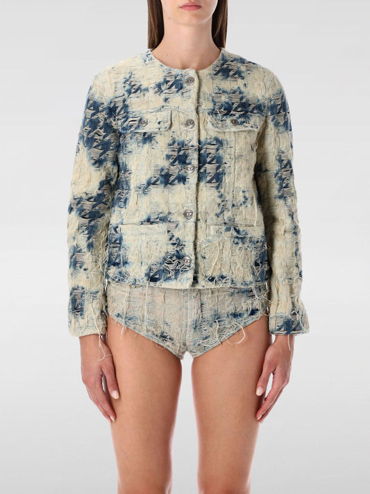 Diesel Jacket Woman Blue