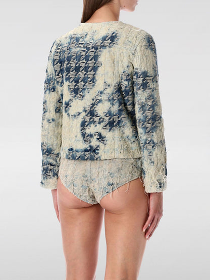 Diesel Jacket Woman Blue