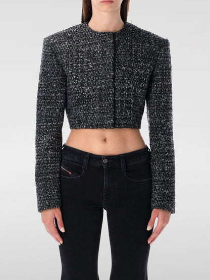Diesel Jacket Woman Grey
