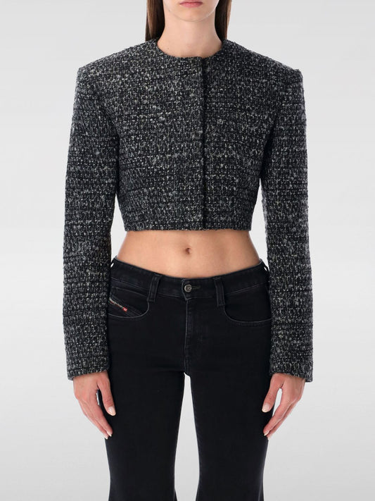 Diesel Jacket Woman Grey