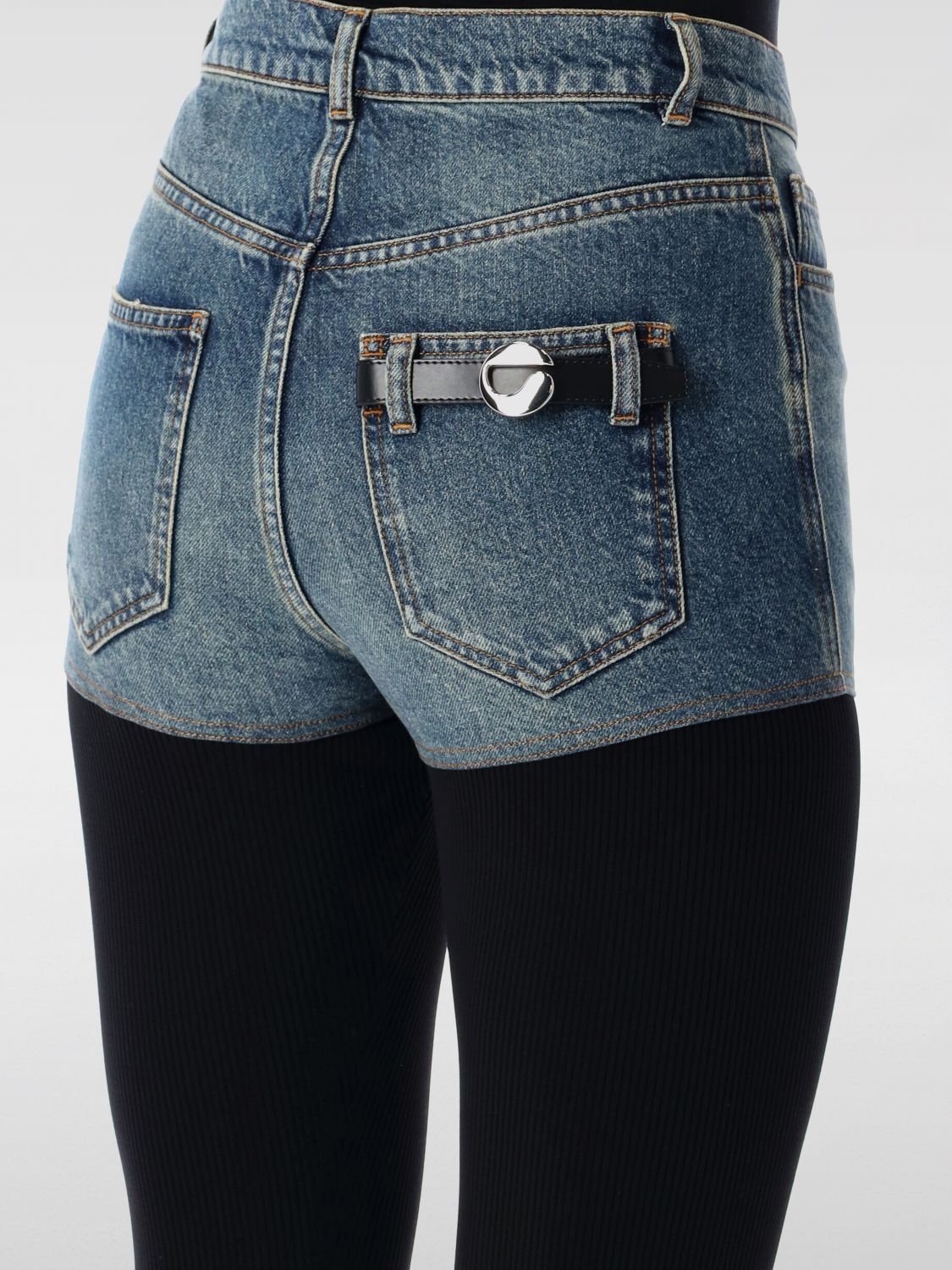 Coperni Jeans Woman Blue
