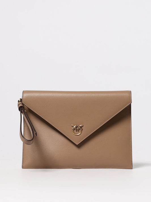 Pinko Clutch Woman Beige