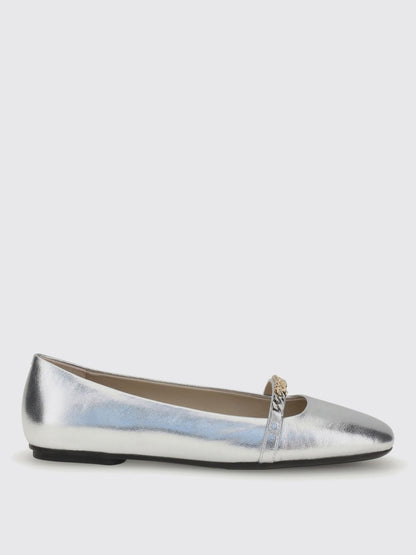 Pinko Ballet Flats Woman Silver
