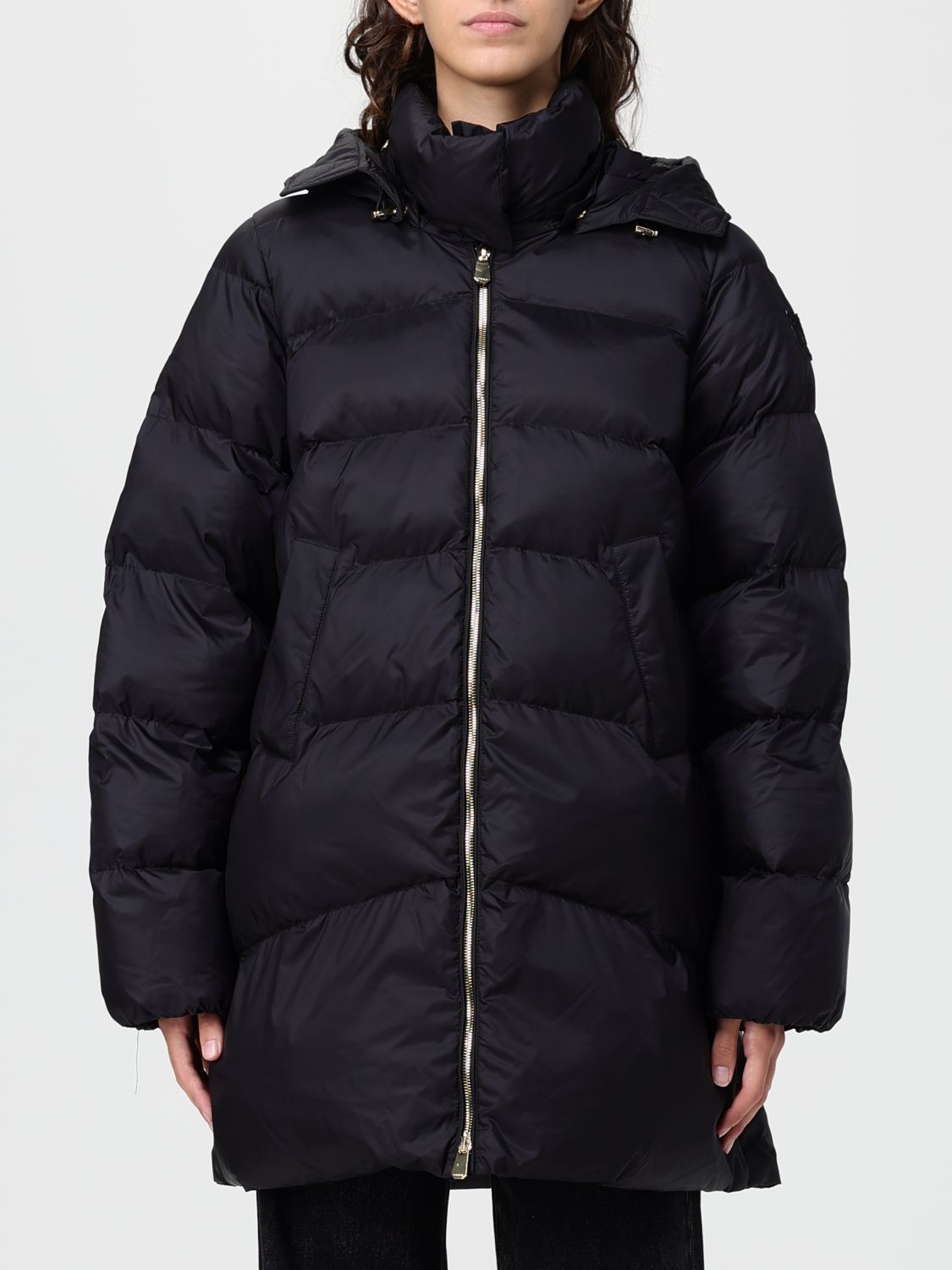 Pinko Coat Woman Black