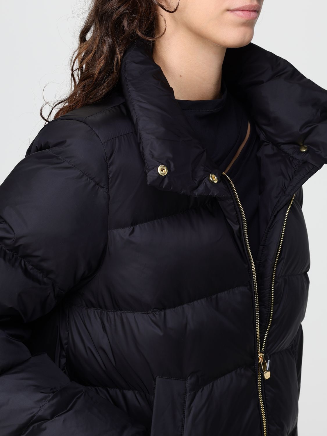 Pinko Coat Woman Black