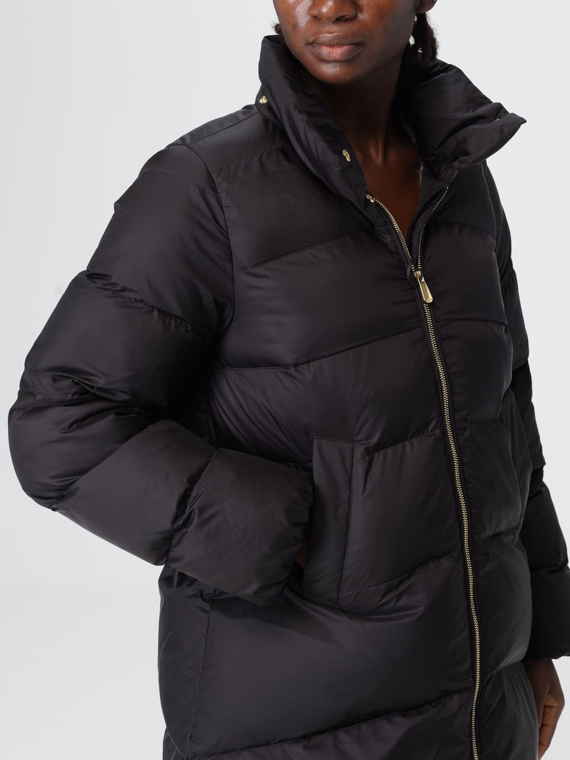 Pinko Coat Woman Black