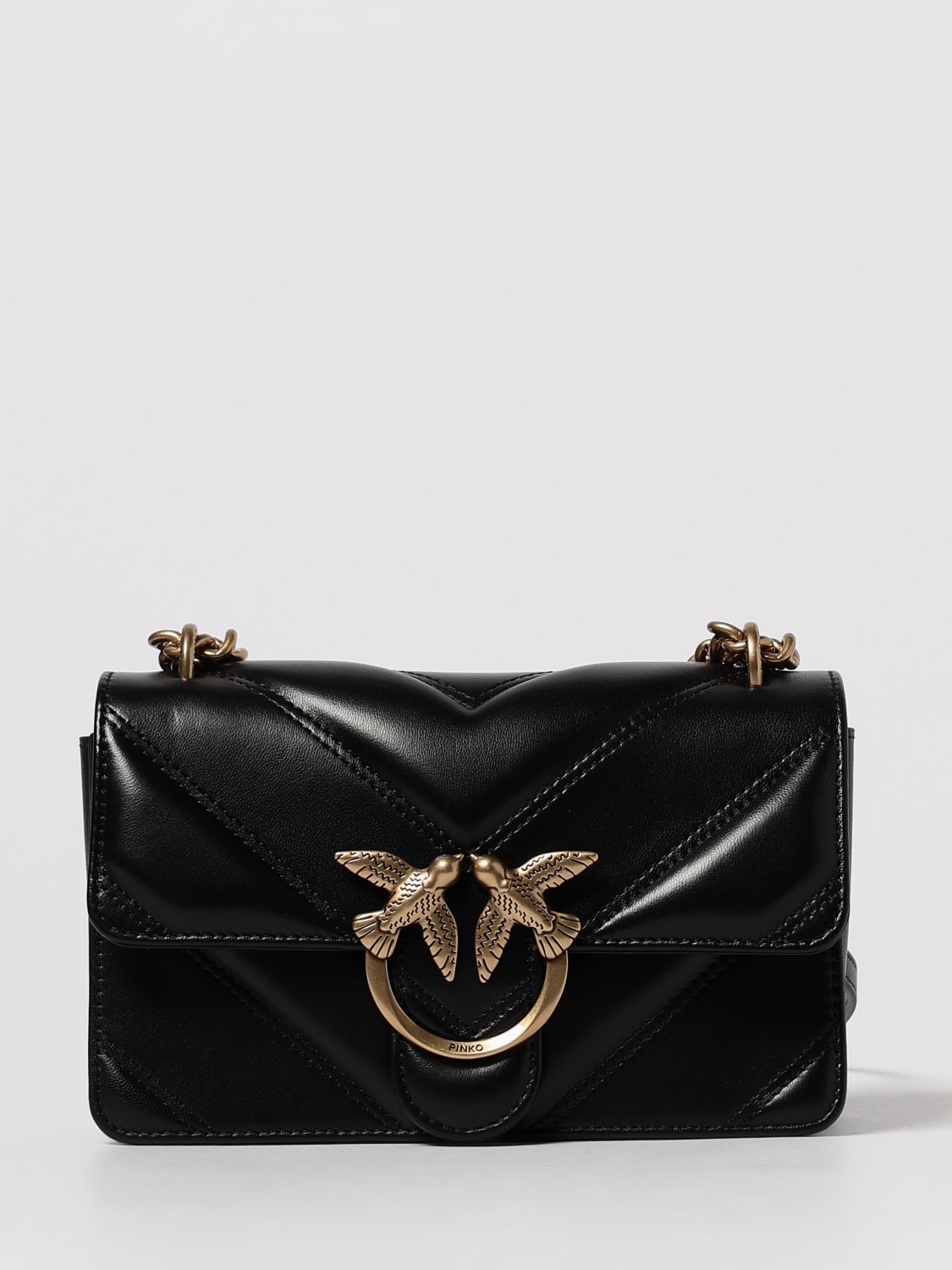 Pinko Handbag Woman Beige