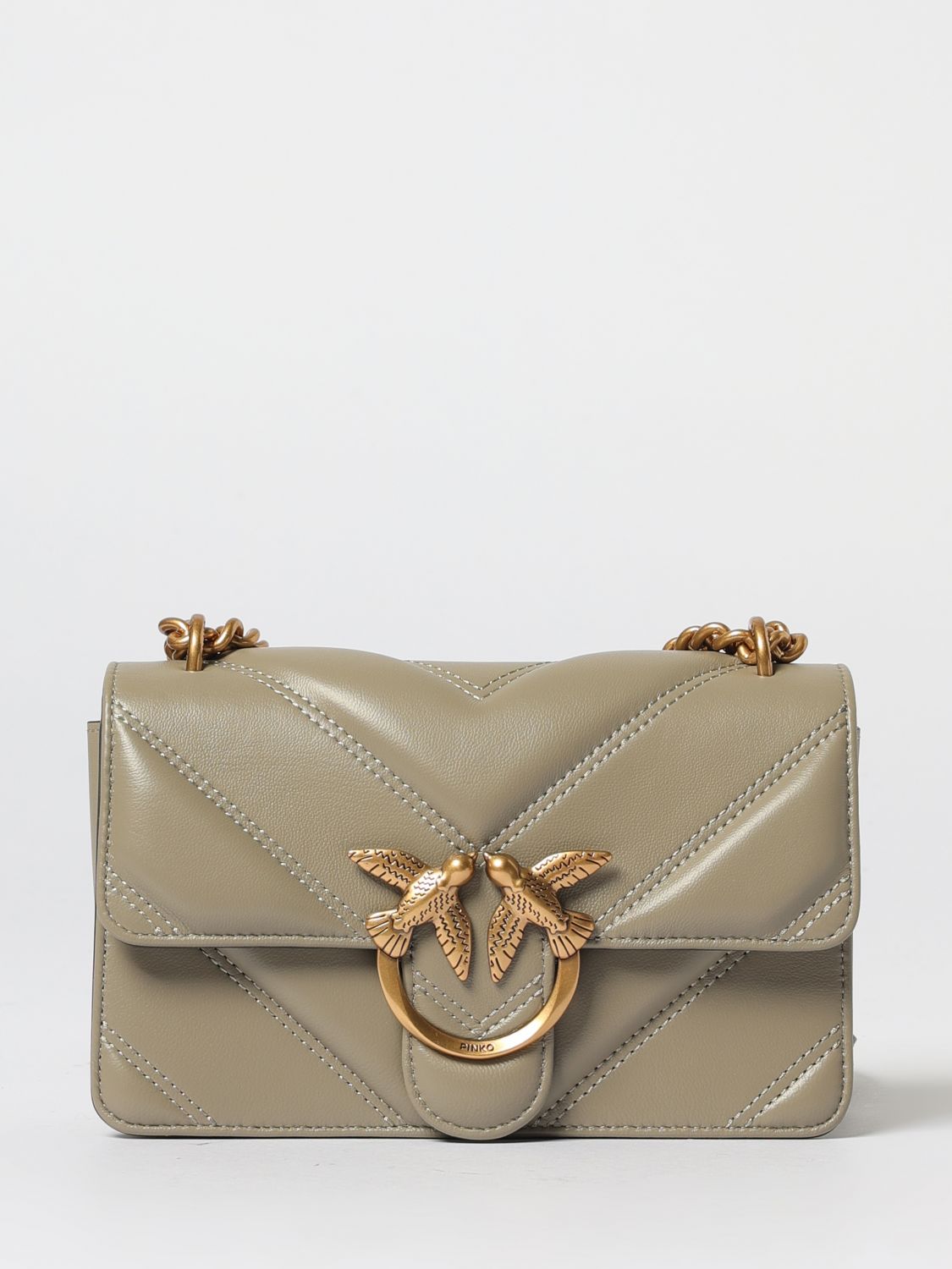 Pinko Handbag Woman Beige