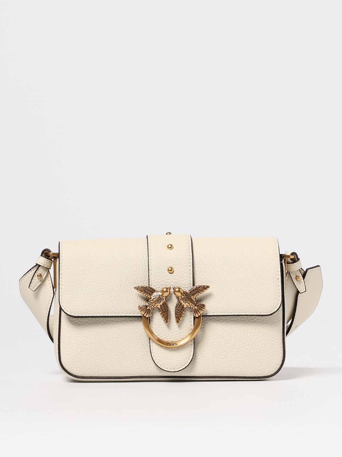 Pinko Crossbody Bags Woman Black