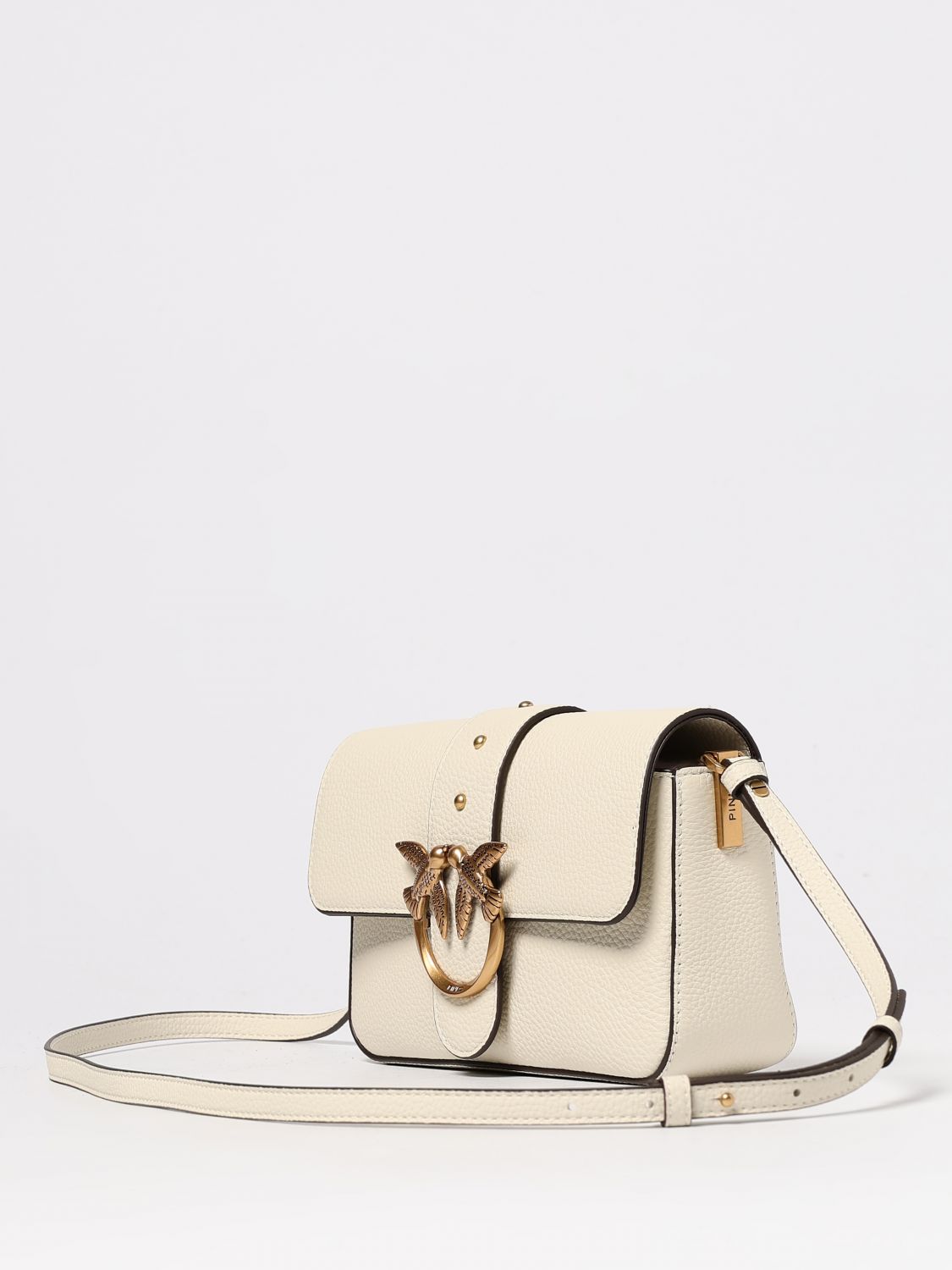 Pinko Crossbody Bags Woman Black