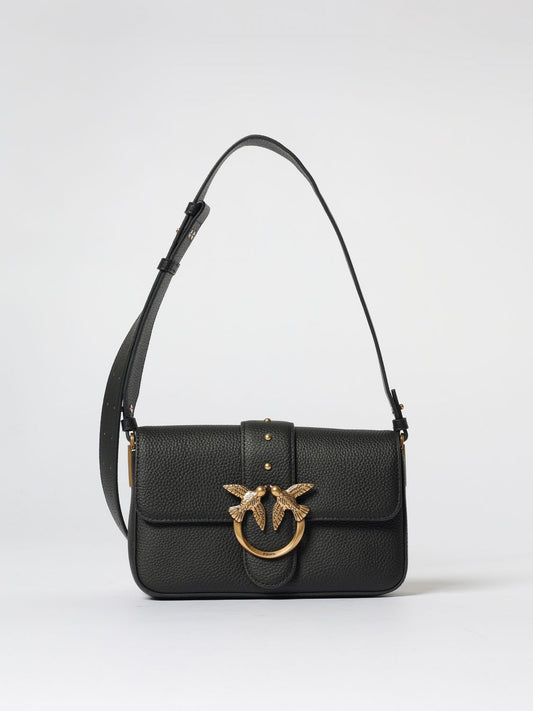 Pinko Crossbody Bags Woman Black