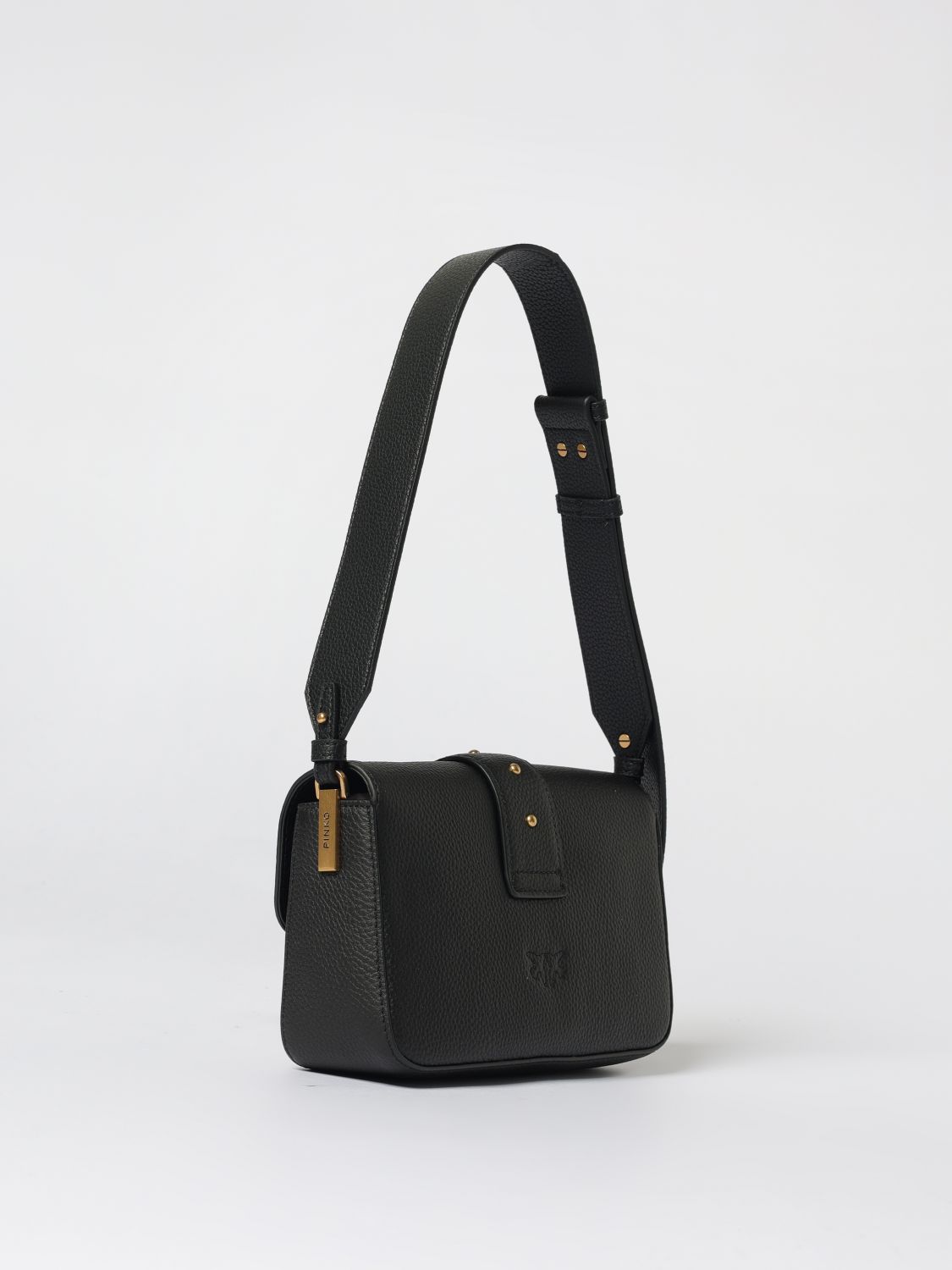 Pinko Crossbody Bags Woman Black