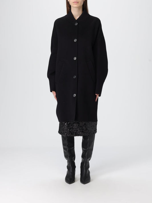 Pinko Coat Woman Black