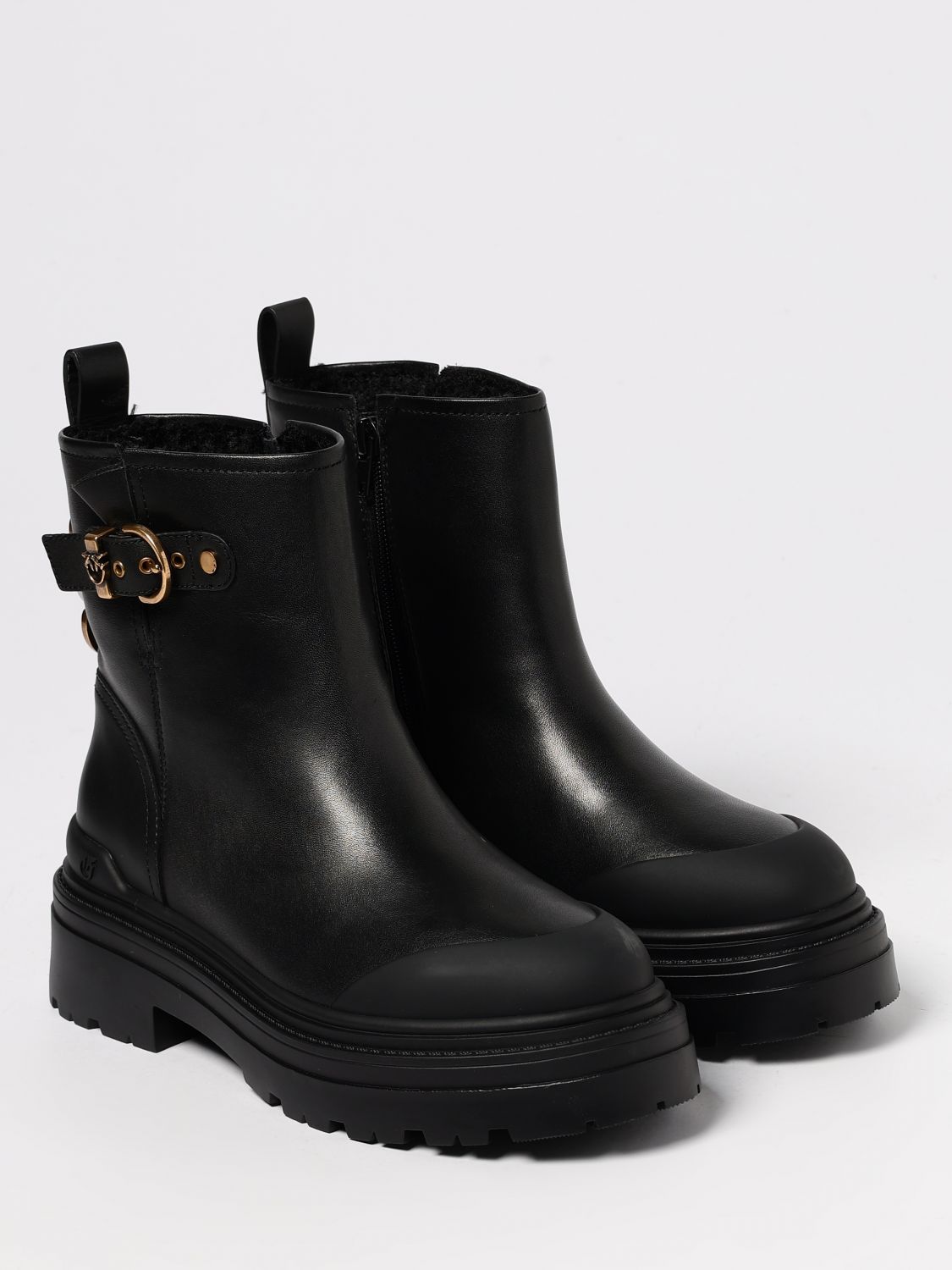 Pinko Boots Woman Black