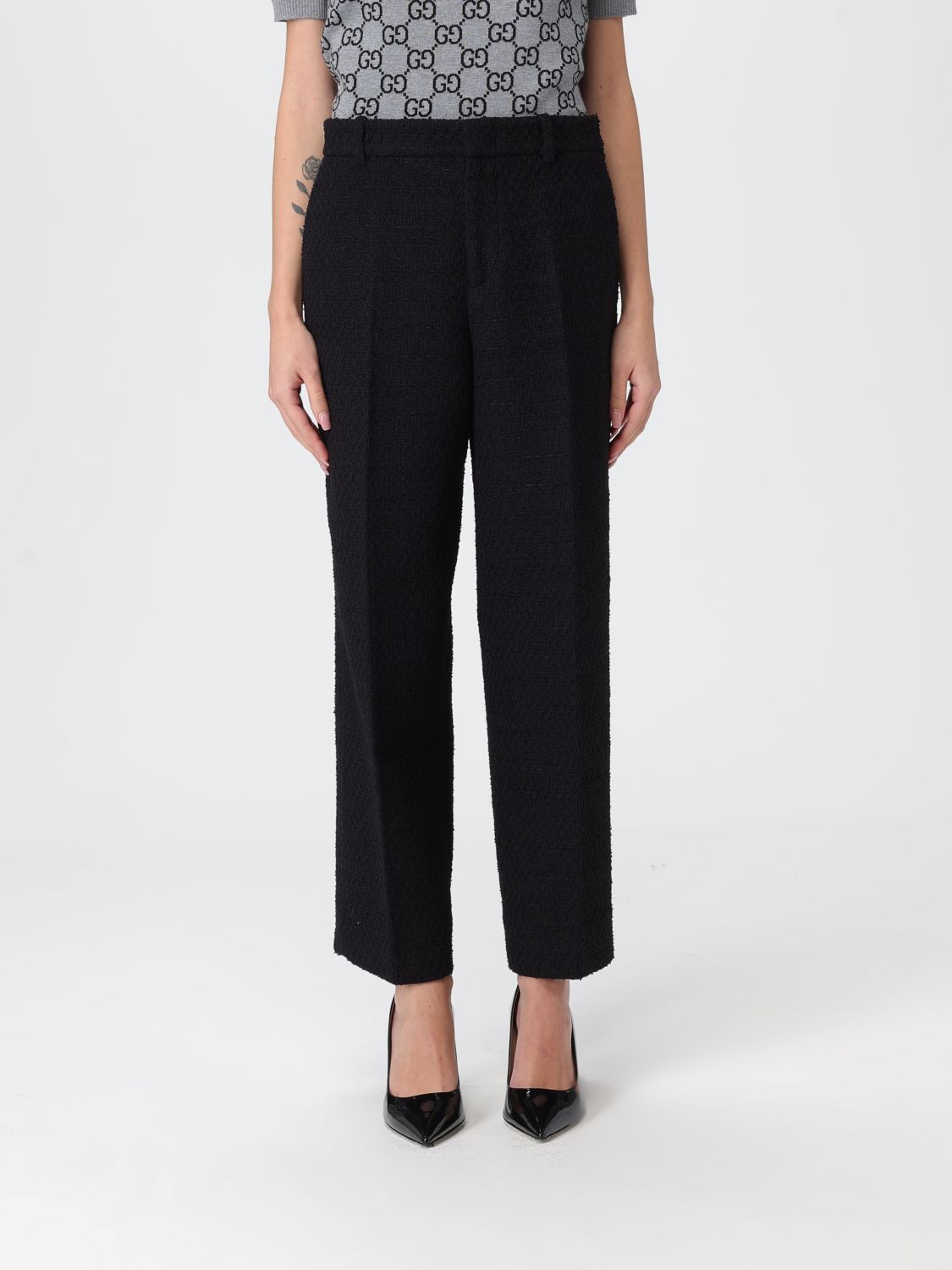 Gucci Pants Woman Black