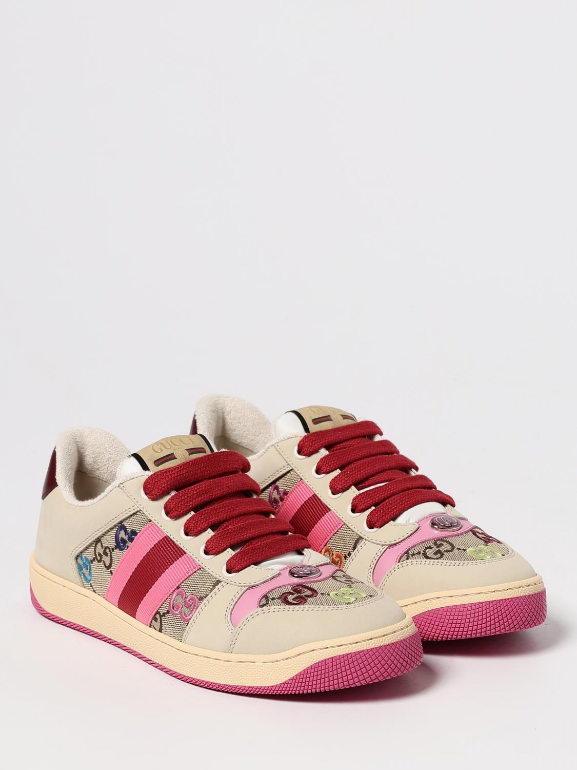 Gucci Sneakers Woman Fuchsia
