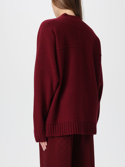 Gucci Cardigan Woman Burgundy