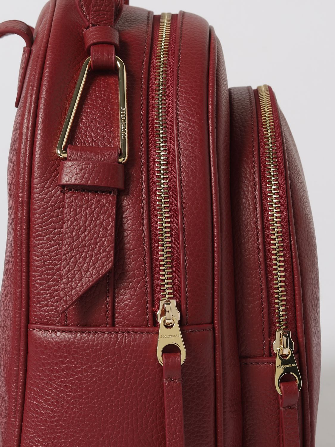 Coccinelle Backpack Woman Beige