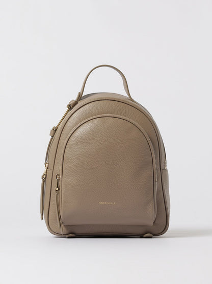 Coccinelle Backpack Woman Beige