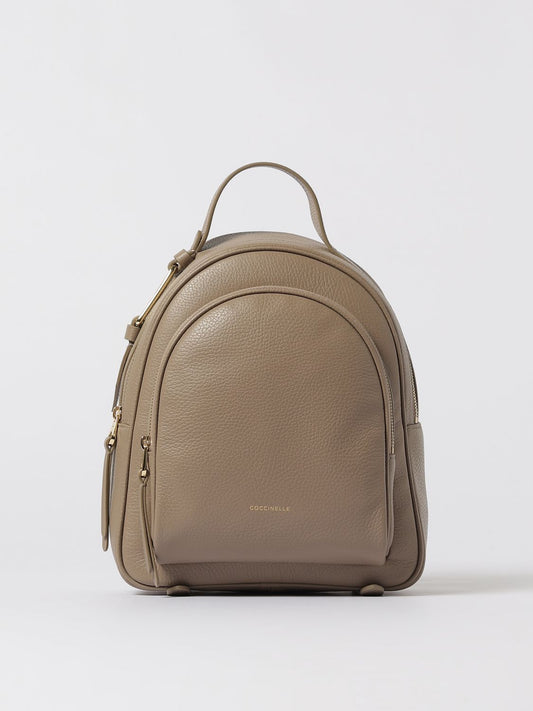 Coccinelle Backpack Woman Beige