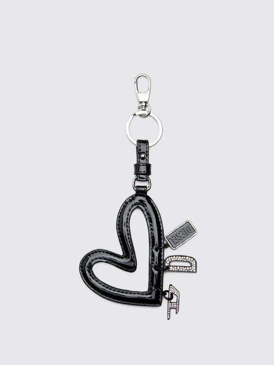 Diesel Key Chain Woman Black