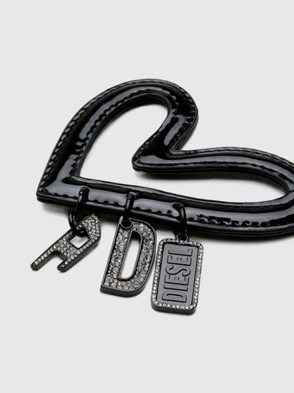 Diesel Key Chain Woman Black