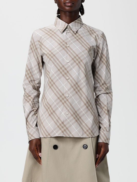 Burberry Shirt Woman Grey