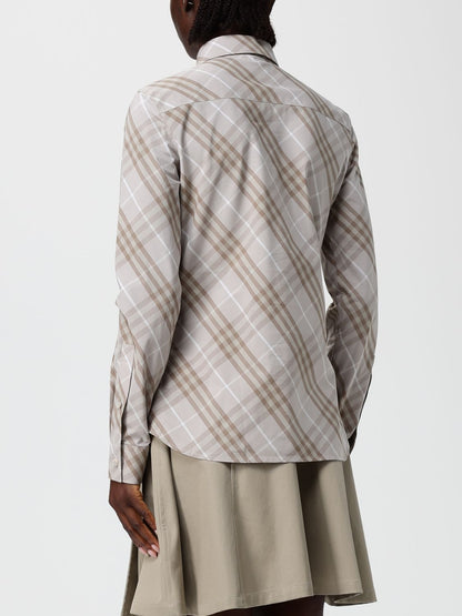 Burberry Shirt Woman Grey