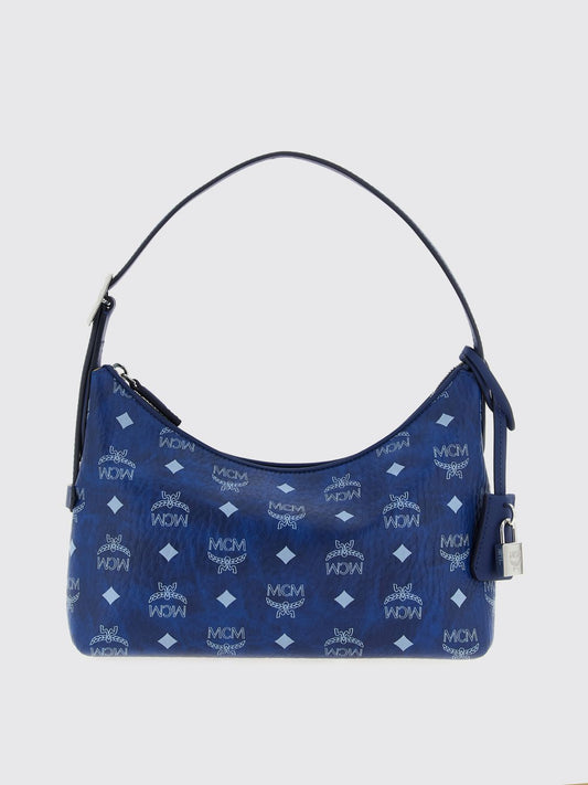 Mcm Shoulder Bag Woman Blue