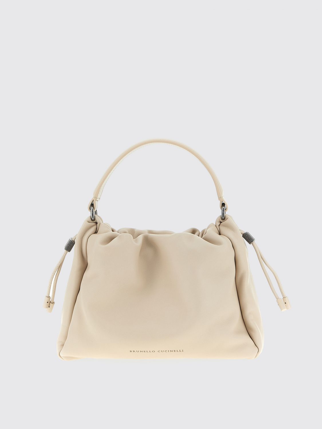 Brunello Cucinelli Shoulder Bag Woman Beige