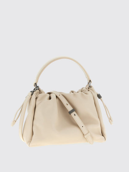 Brunello Cucinelli Shoulder Bag Woman Beige
