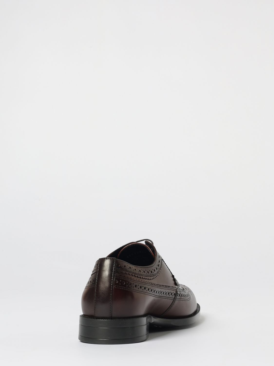 Boss Brogue Shoes Men Brown