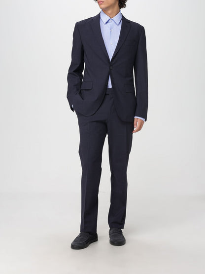 Boss Suit Men Blue