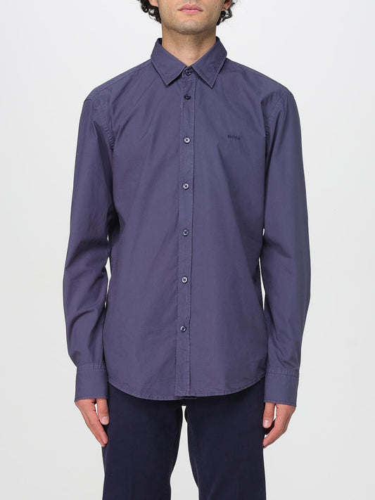 Boss Shirt Men Blue