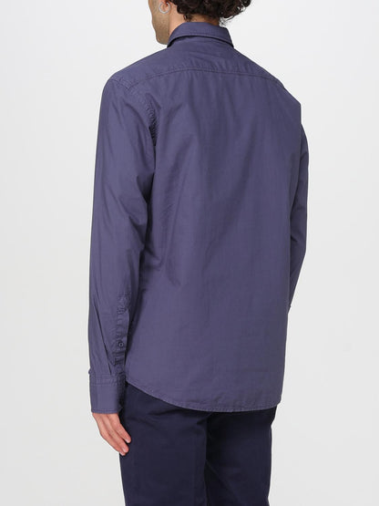 Boss Shirt Men Blue