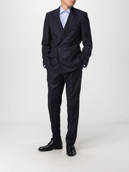 Boss Suit Men Blue