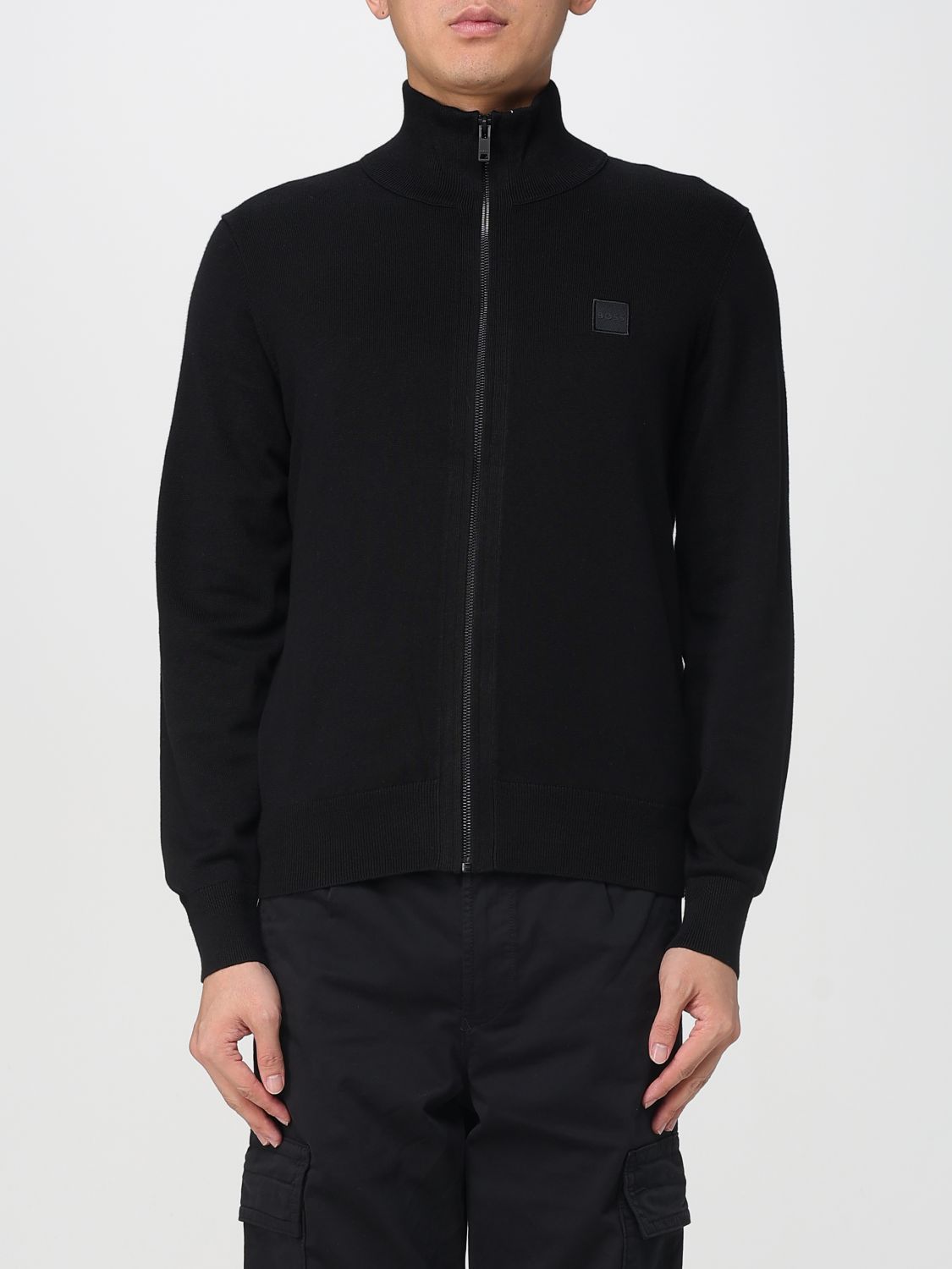 Boss Cardigan Men Black