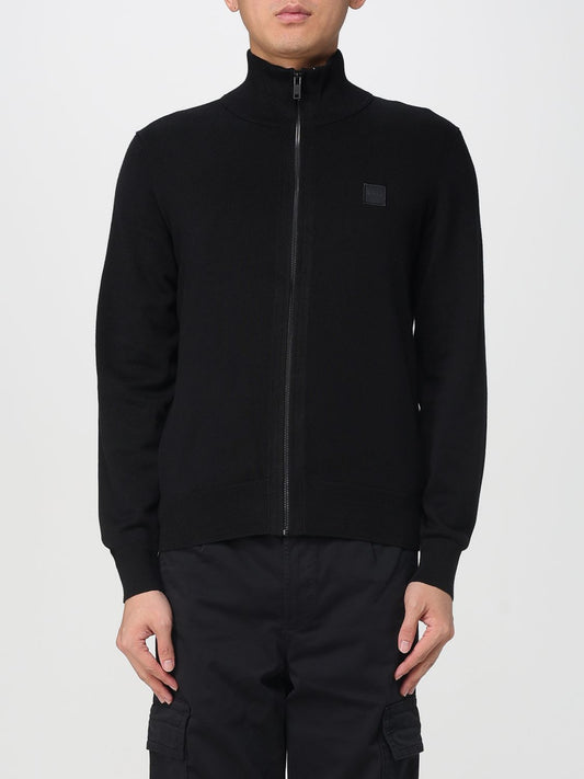 Boss Cardigan Men Black