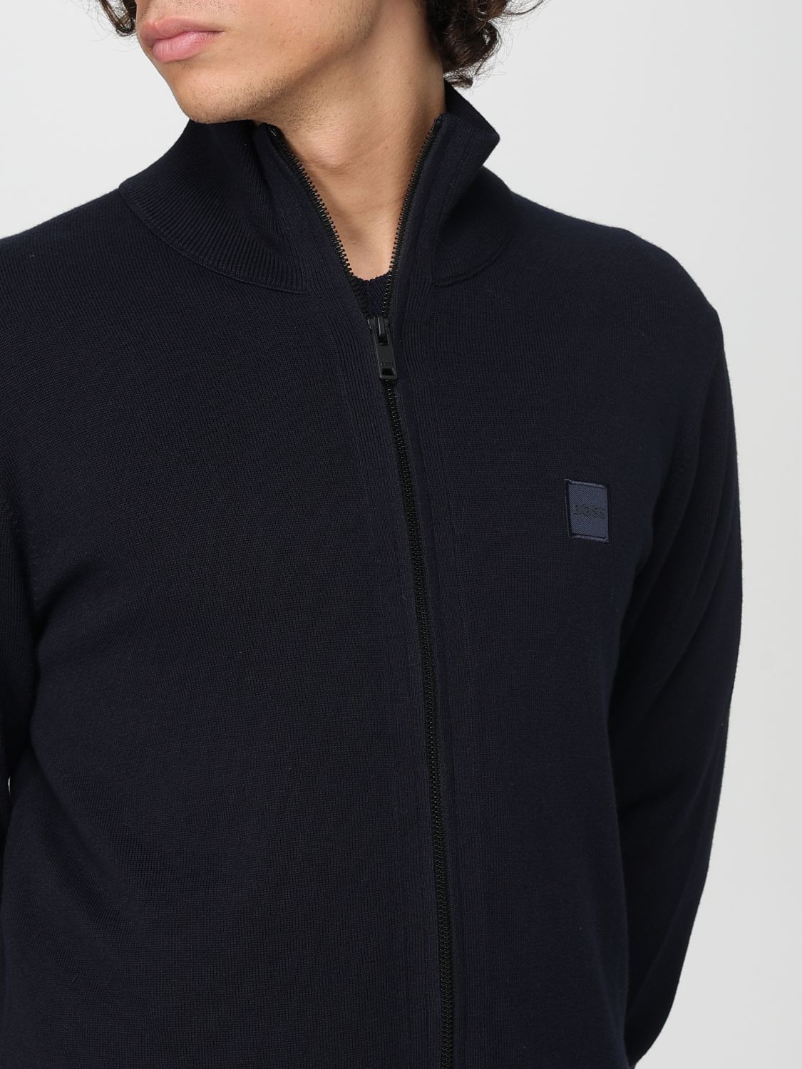 Boss Cardigan Men Black