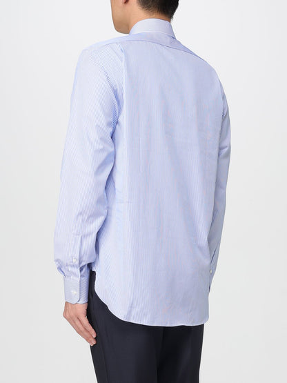 Boss Shirt Men Gnawed Blue