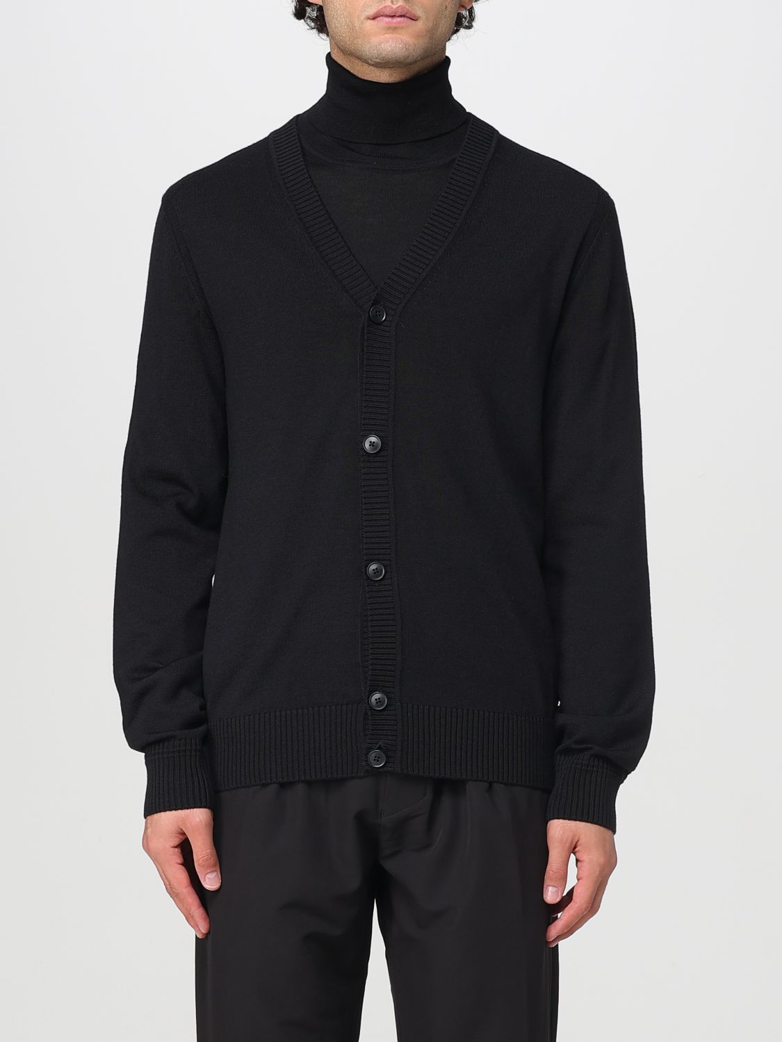 Boss Cardigan Men Black