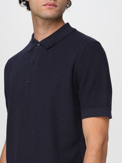 Boss Polo Shirt Men Blue