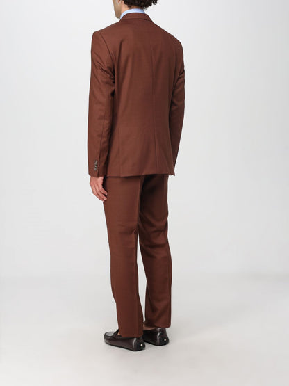 Boss Suit Men Brown