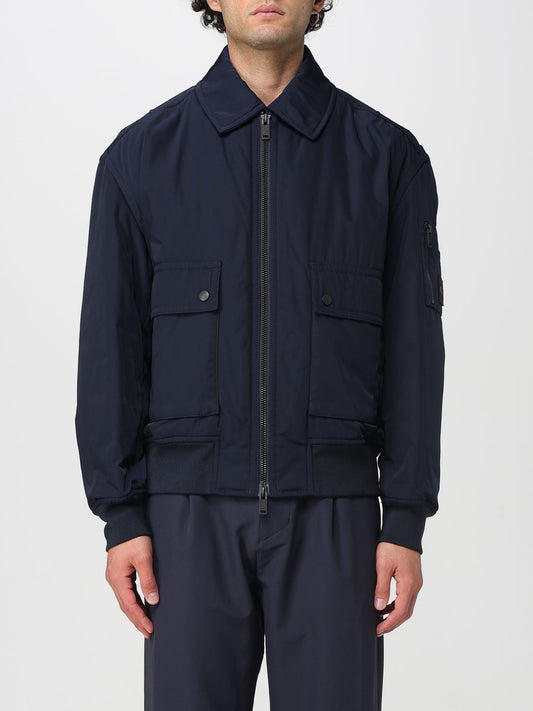 Boss Jacket Men Blue