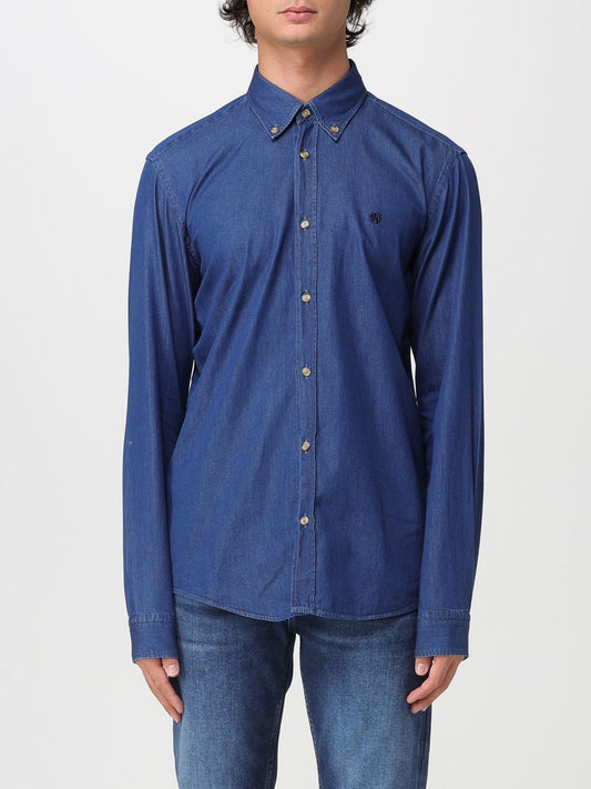Boss Shirt Men Blue