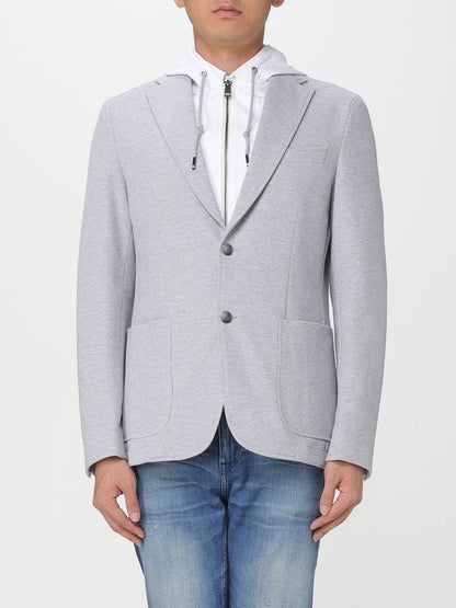 Boss Blazer Men Grey